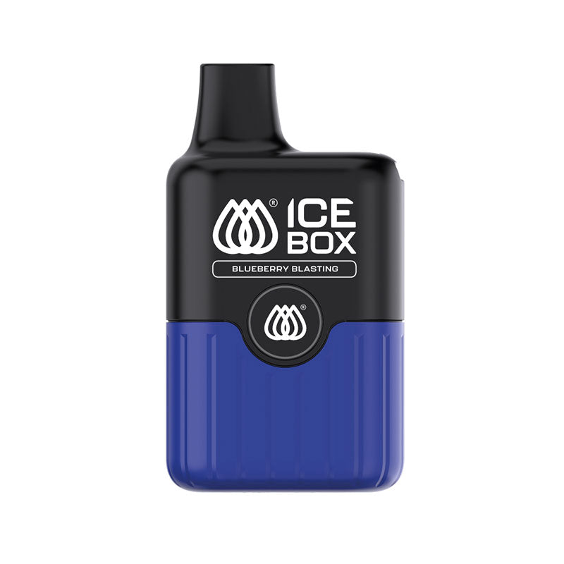 Blueberry Blasting AquaVape Ice Box Disposable Vape