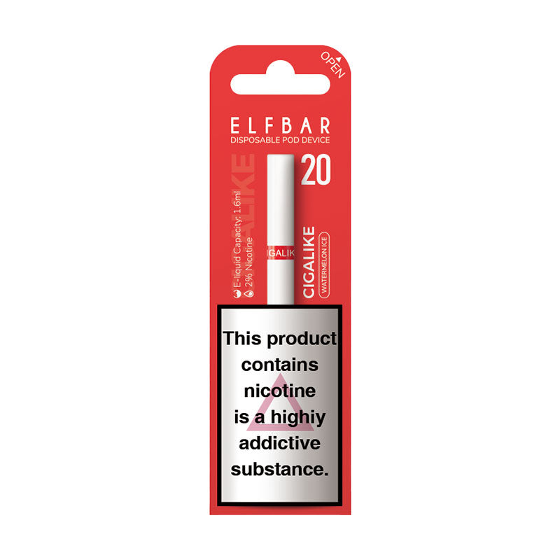 Watermelon Ice Elf Bar Cigalike | Disposable Vape | No1 EJuice No1 Ejuice Watermelon Ice Elf Bar Cigalike | Disposable Vape | No1 EJuice No1 Ejuice