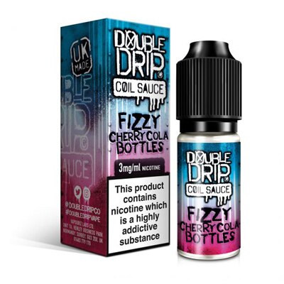 Fizzy Cherry Cola Bottles E-Liquid by Double Drip 10ml No1 Ejuice Fizzy Cherry Cola Bottles E-Liquid by Double Drip 10ml No1 Ejuice