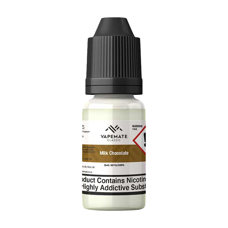 chocolate vape liquid Vapemate Classic Milk Chocolate Eliquid – No1 Ejuice