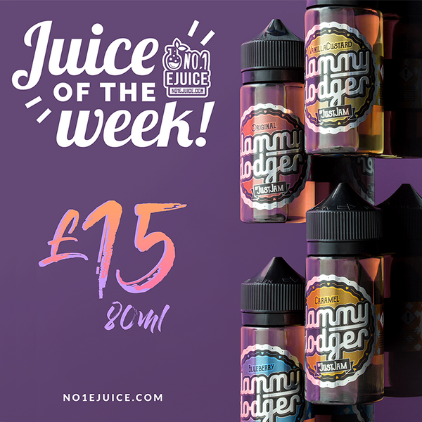 Juice of the Week - Jammy Dodger 80ml £15 | Mr Wicks 2 for £15 Weekend ONLY | New Flavours from I VG! |Nasty Juice Cush Man Series 50ml | Drop RDA