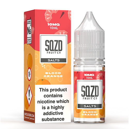 SQZD Salt E-Liquid Blood Orange 10ml