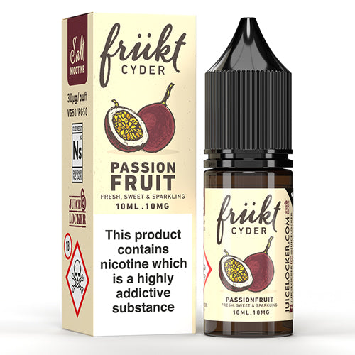 Passion Fruit by Frukt Cyder Salt 10ml