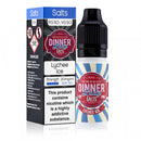 Dinner Lady Lychee Ice Nic Salt Eliquid - 20mg