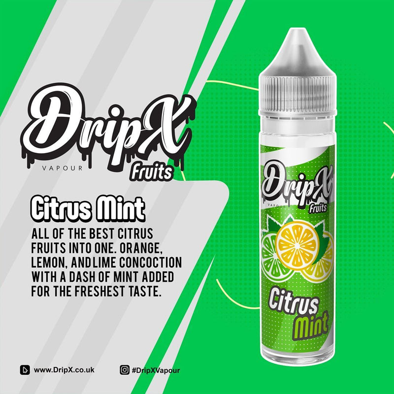 Citrus Mint by DripX Vapour