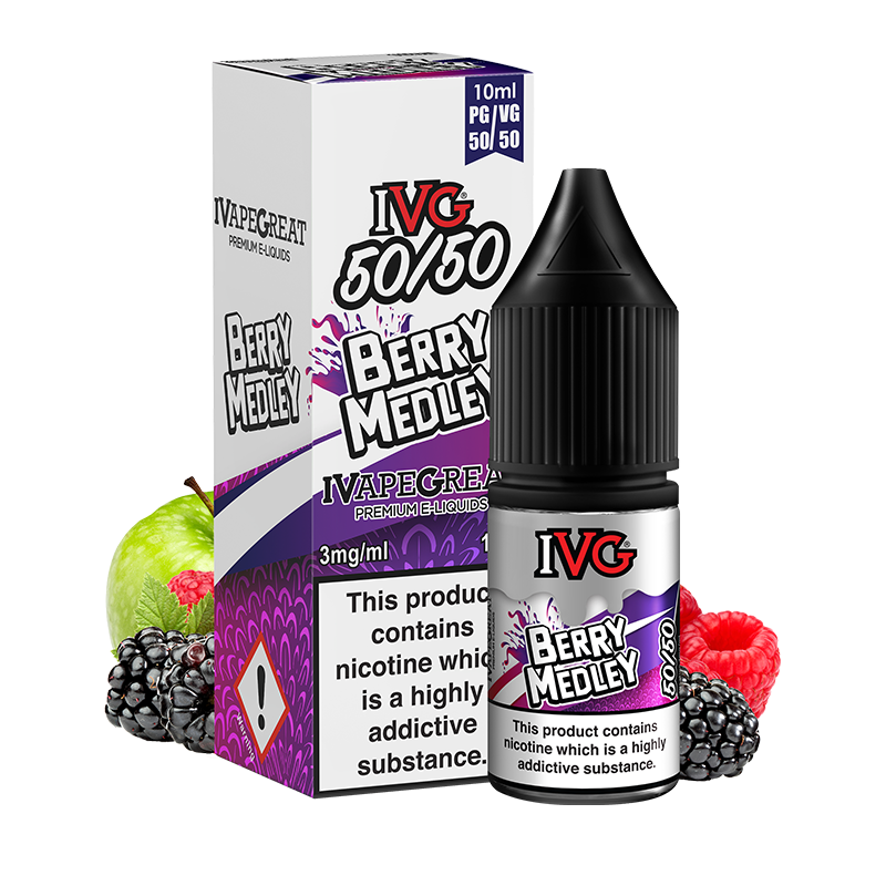 Berry Medley E-Liquid by IVG 50/50 - 10ml