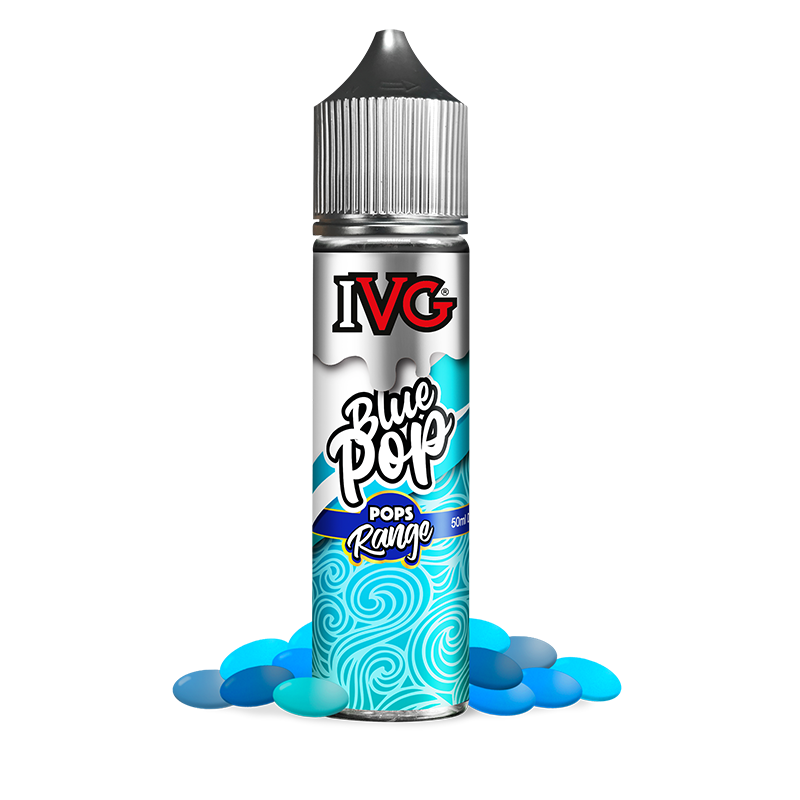 Blue Pop Shortfill E-Liquid by IVG - 50ml