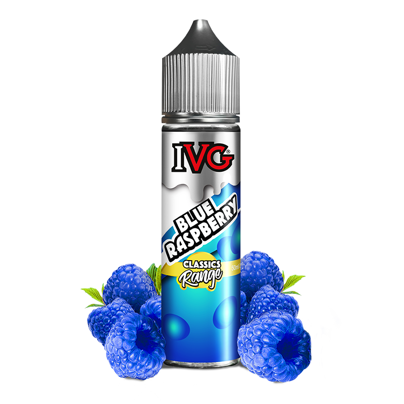 蓝树莓 E-液体通过 IVG 50ml