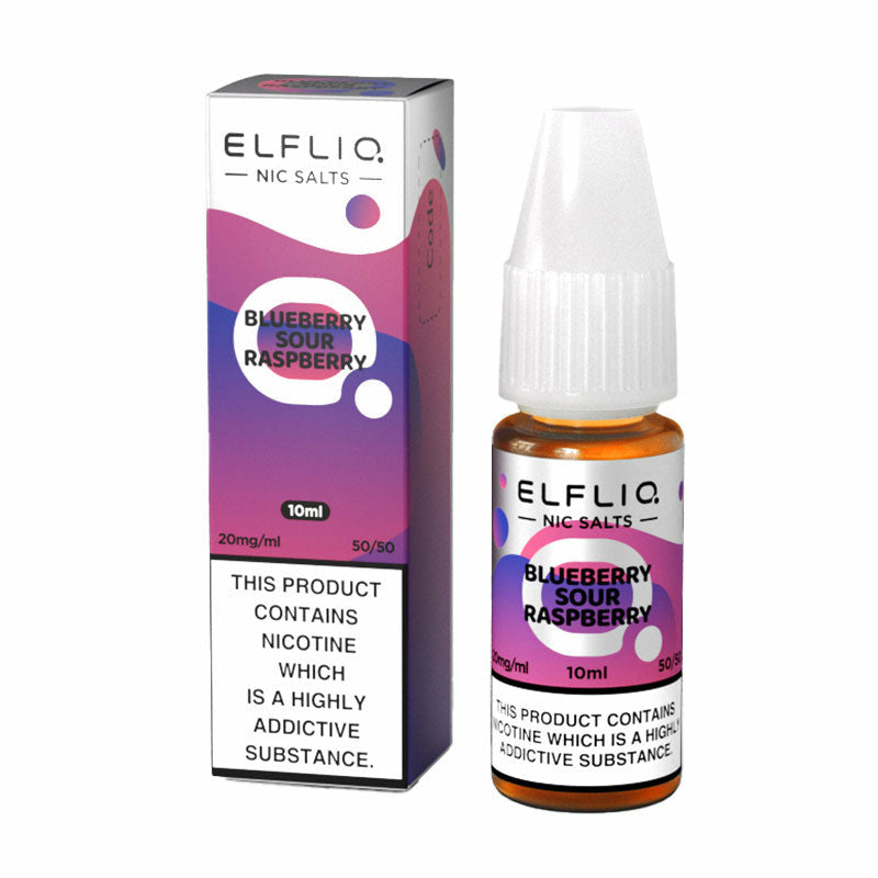 ELFLIQ Blueberry Sour Raspberry Nic Salt E-Liquid