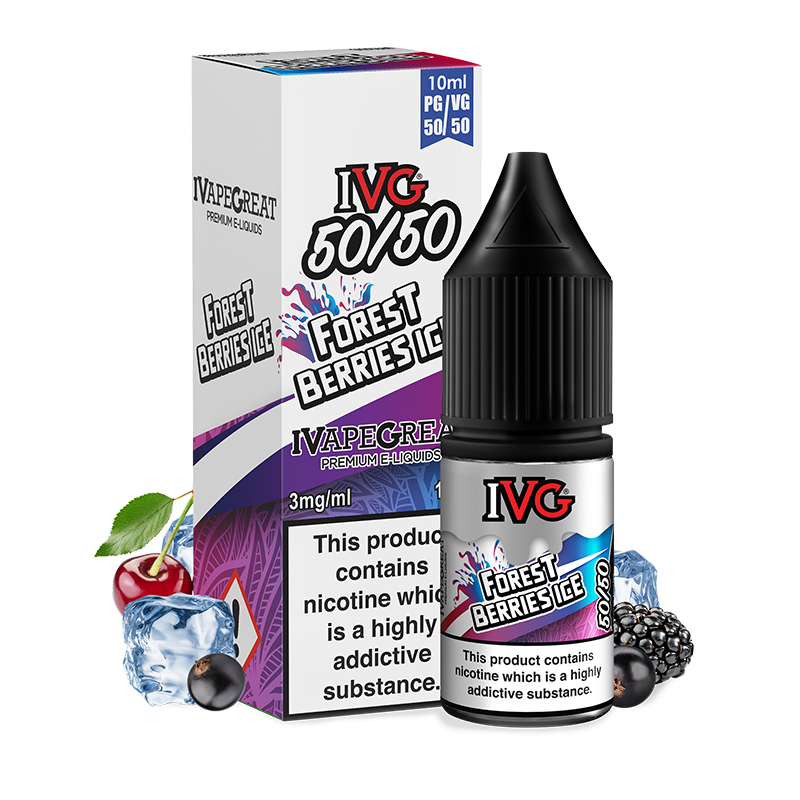 Forest Berries Ice E-Liquid by IVG 50/50 - 10ml