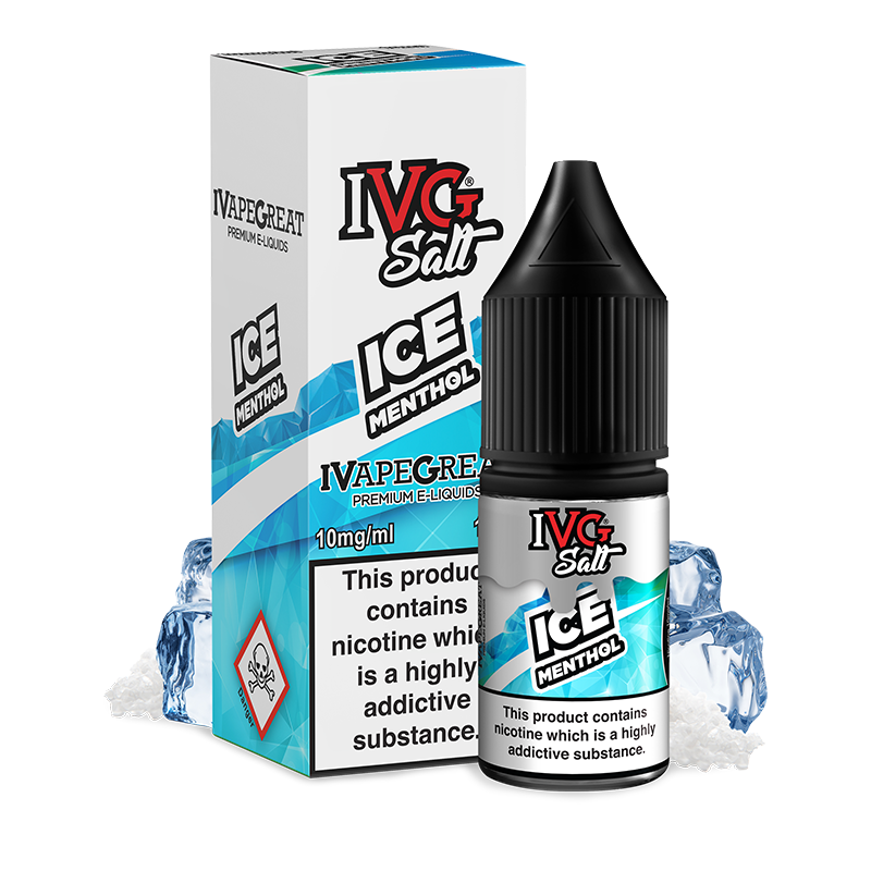 Ice Menthol E-Liquid by IVG Salt - 10ml