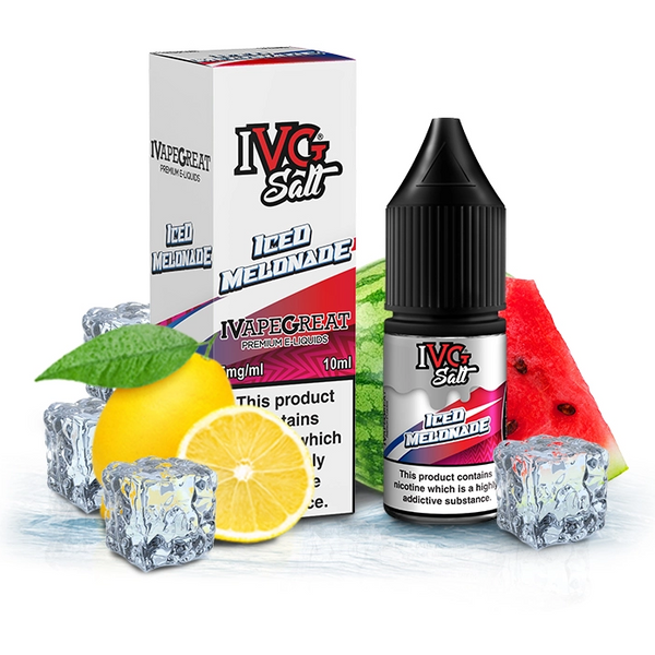 IVG Salt | Iced Melonade Crushed Nic Salt | E-Liquid | No1 Ejuice