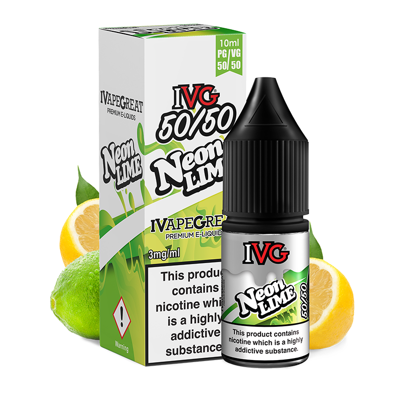 Neon Lime E-Liquid by IVG 50/50 - 10ml