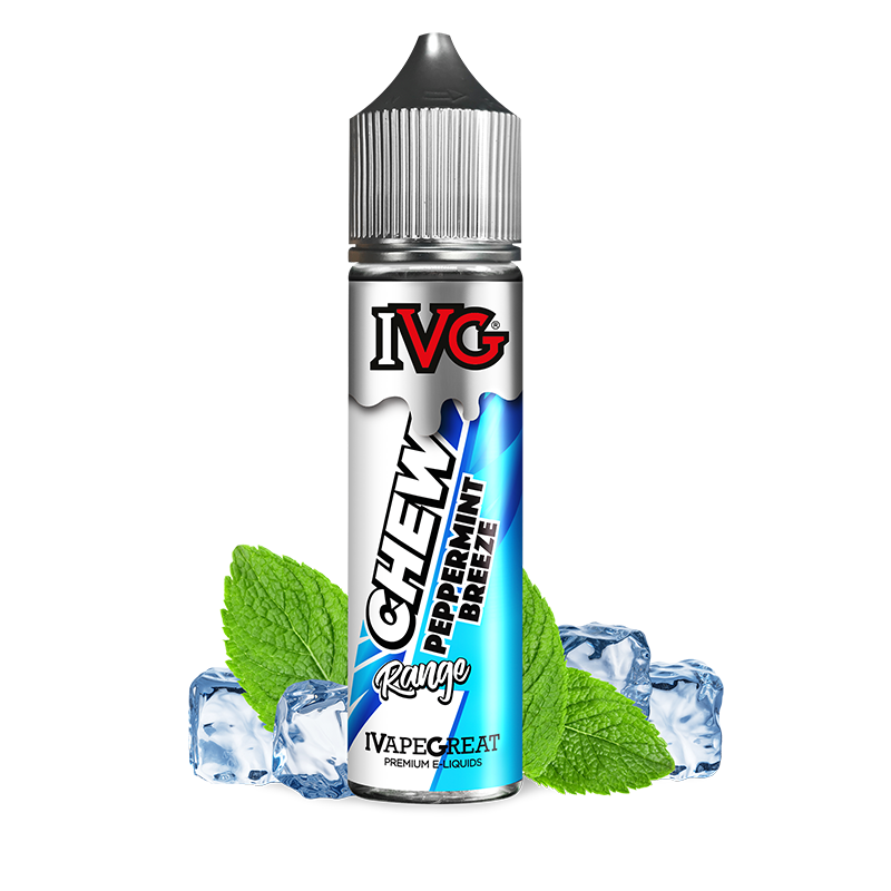 Peppermint Breeze Chew Shortfill E-Liquid by IVG - 50ml
