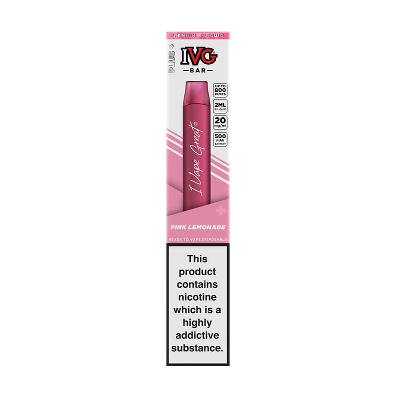 IVG Plus Disposable Pink Lemonade 20mg