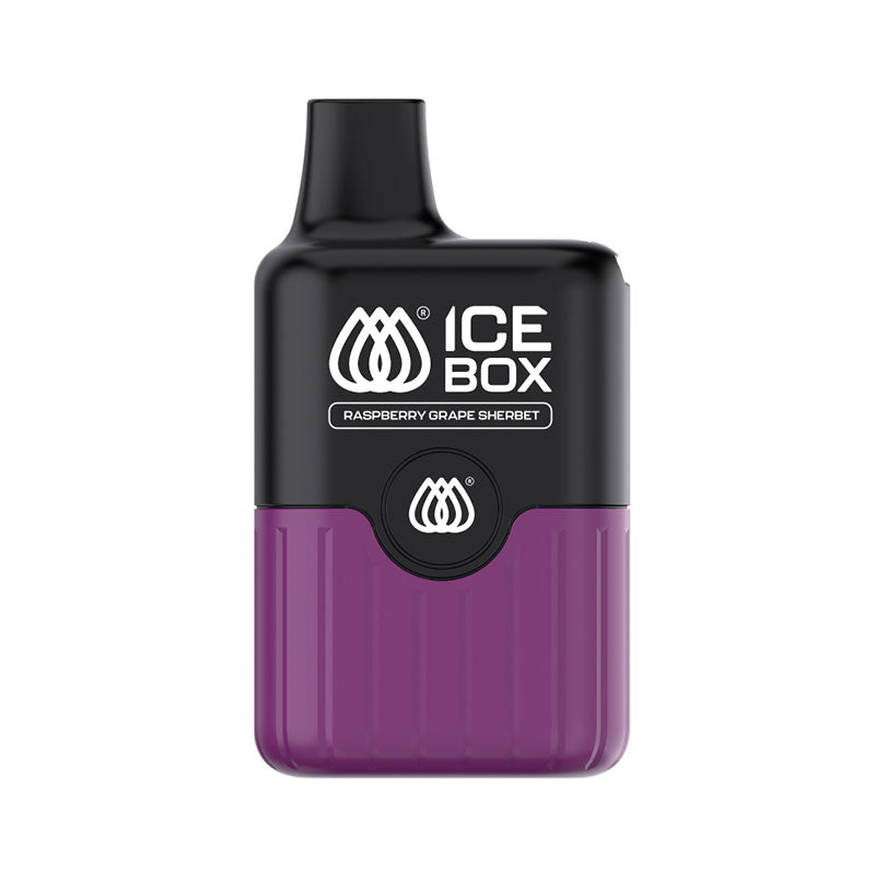 Raspberry Grape Sherbet AquaVape Ice Box Disposable Vape