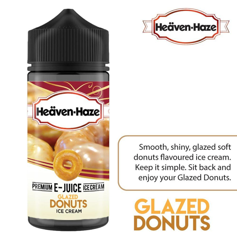 Glazed Donuts Ice Cream by Heaven Haze - 100ml 0mg