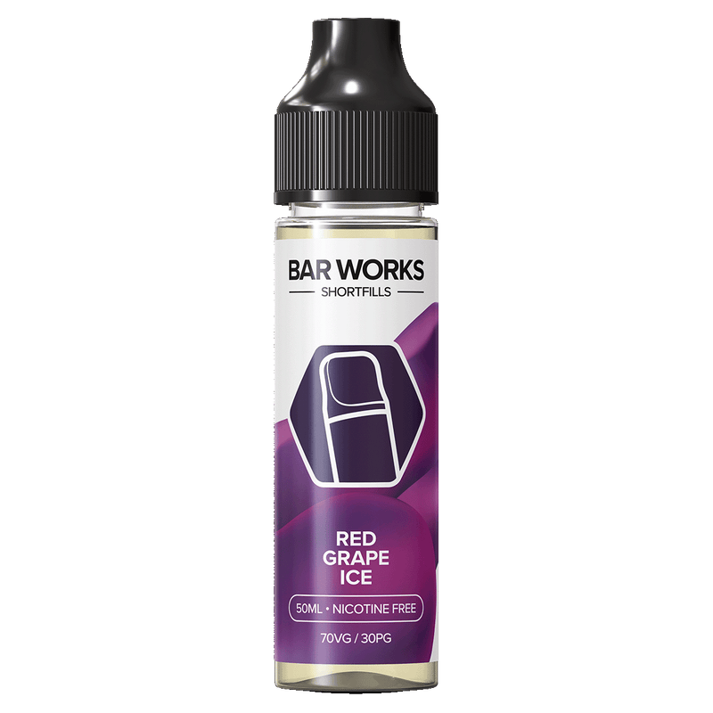 Red Grape Ice Shortfill by Bar Works - 50ml