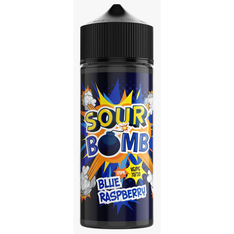 Blue Raspberry by Sour Bomb 100ml