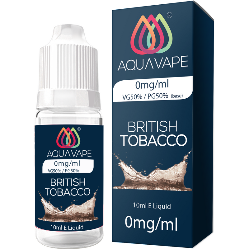 british tobacco vape liquid 100ml E V Drops British Tobacco E-Liquid No1
