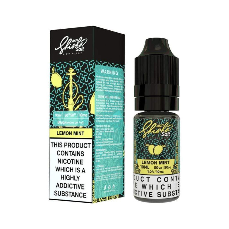 Lemon Mint by Nasty Shisha Salt 10ml
