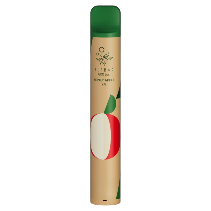 Honey Apple Elf Bar 600 Lux Disposable Vape