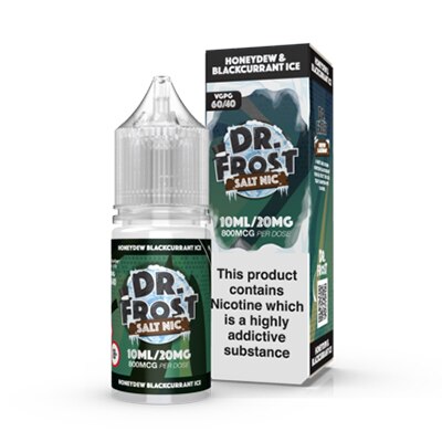 Honeydew Blackcurrant ICE Nic Salt by Dr Frost - 10ml 20mg