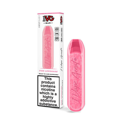 IVG Disposable Pink Lemonade 20mg