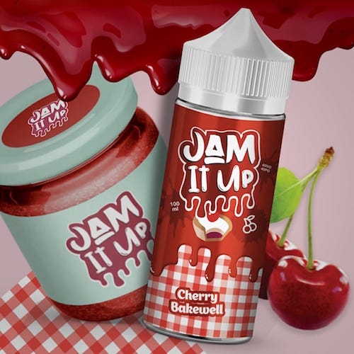 Cherry Bakewell by Jam It Up - 100ml 0mg