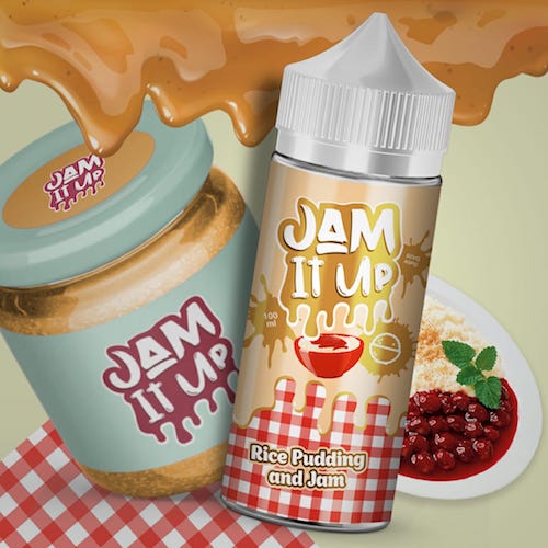 Rice Pudding and Jam by Jam It Up - 100ml 0mg