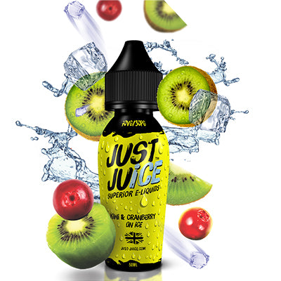 Kiwi & Cranberry On ICE by Just Juice 50ml