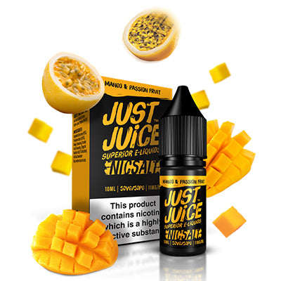 Mango & Passion Fruit by Just Juice Salts 10ml