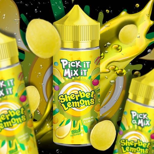 Sherbet Lemons  by Pick It Mix It - 100ml 0mg