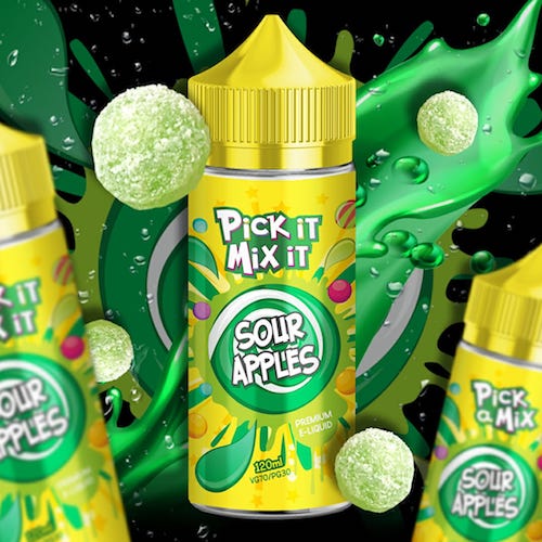 Sour Apples by Pick It Mix It - 100ml 0mg
