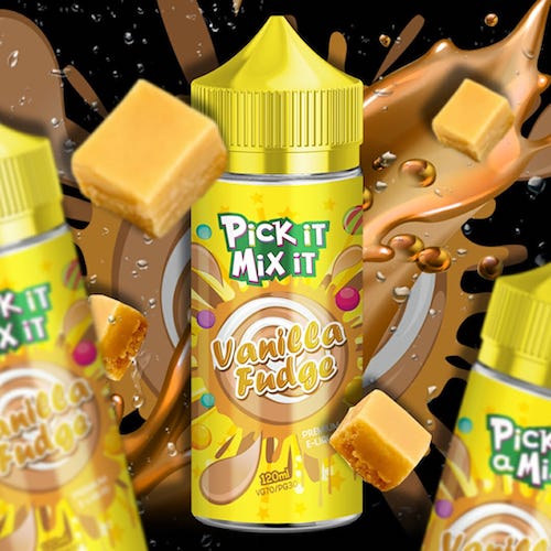 Vanilla Fudge by Pick It Mix It - 100ml 0mg