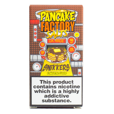 Snikkers Salt by Pancake Factory 10ml 20mg