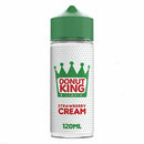 Strawberries & Cream E-Liquid by Donut King - 100ml 0mg