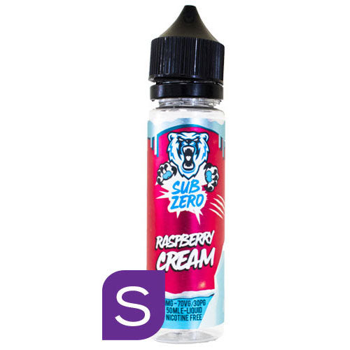 Sub Zero Raspberry Cream Shortfill