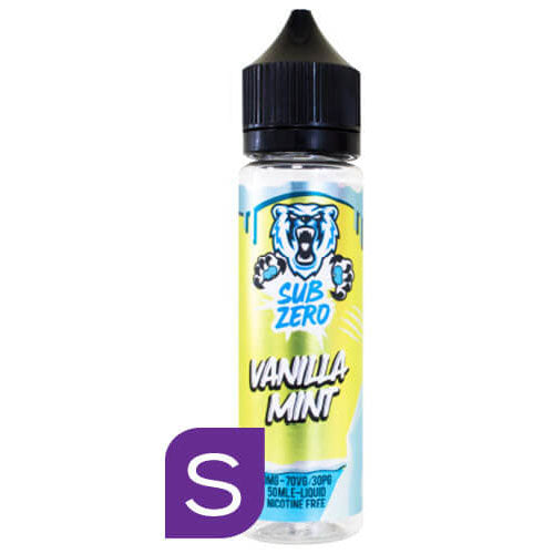Sub Zero Vanilla Mint Milkshake Shortfill