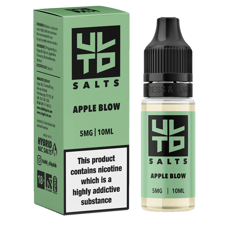 Apple Blow ULTD Nic Salt E-Liquid - 10ml