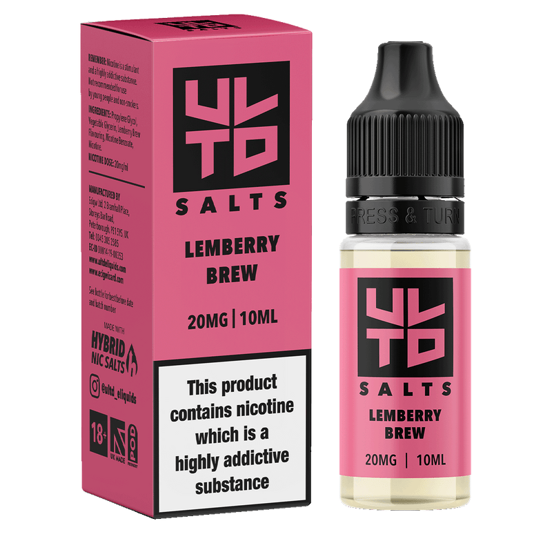 Lemberry Brew ULTD Nic Salt E-Liquid - 10ml