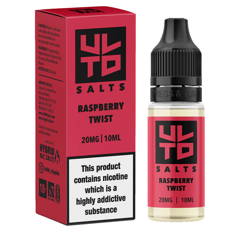 Raspberry Twist ULTD Nic Salt E-Liquid - 10ml