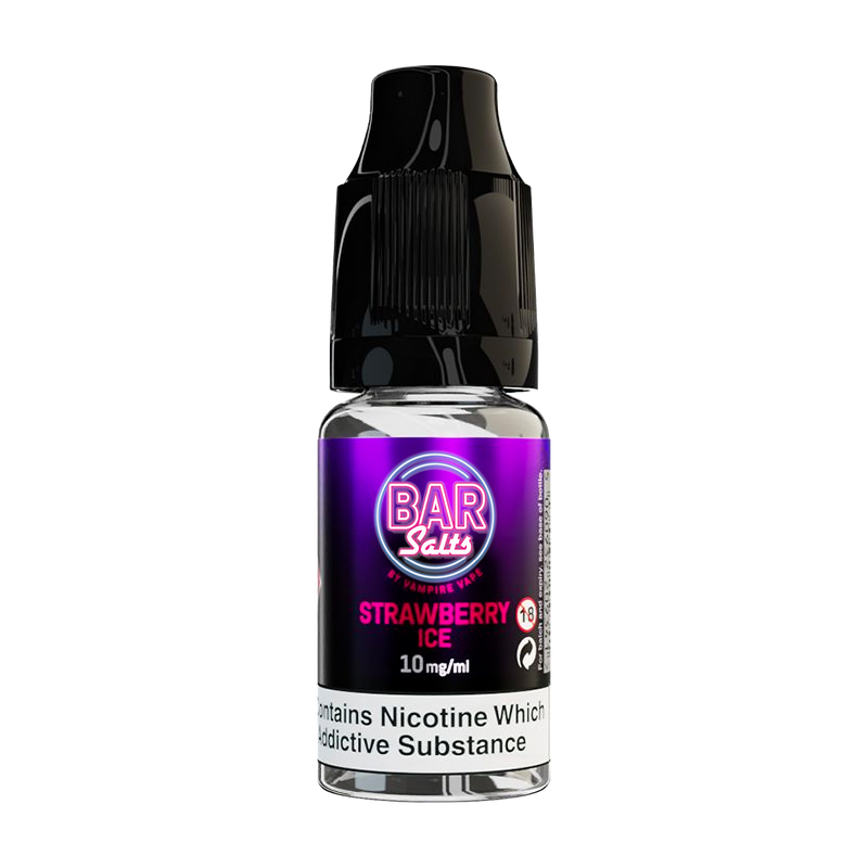 Strawberry Ice Bar Salt E-Liquid by Vampire Vape - No1 EJuice
