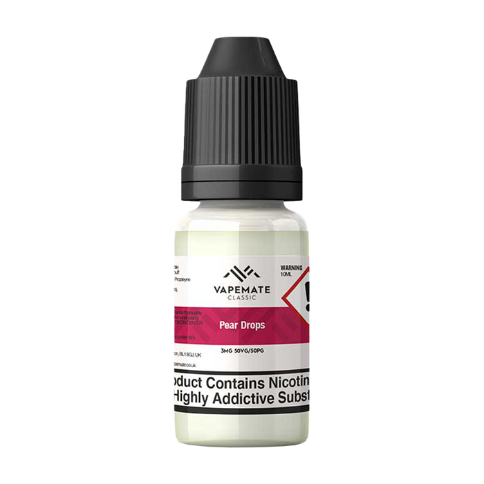 Vapemate Classic Pear Drops Eliquid No1 Ejuice Vapemate Classic Pear Drops Eliquid No1 Ejuice